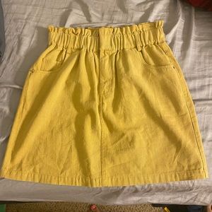 Mustard Yellow Skirt